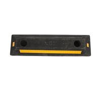Hemobllo Limitatore per Ruota Gomma per Garage Cuneo Antiscivolo per per Auto e Veicoli Facile da Installare Resistente e Contro All Indietro
