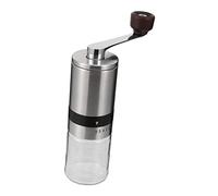 Hemobllo Macchina per Manuale Portatile con in Acciaio Inossidabile Macinacaffè Manuale Durevole e Smontabile Design Ergonomico Antiscivolo per Amanti del da Te