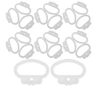 Hemobllo Maniglia ad Anello per Carillon Corda da Tirare 20 Pezzi Accessori di Ricambio in Materiale PP Resistente Compatibile Carillon a Cordino per Facile da Usare per Esperienza