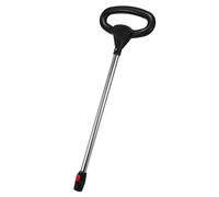 Hemobllo Maniglia di Ricambio per Carrozzina, Accessorio per Carrozzina in Metallo Inossidabile e Plastica, Foratura di Montaggio 25 MM per Genitori