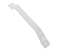 Hemobllo Maniglia per Porta Camper in Plastica Bianca 24cm Barra di Sostegno Antiscivolo e Presa Comoda per Bagno e Ingresso Rv per Anziani