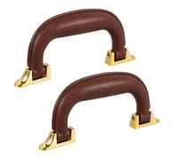 Hemobllo Maniglie di Ricambio per Valigie e Borse da Viaggio, Set 2 Pezzi in Plastica Resistente, Maniglie Antiscivolo per Valigie, Cassette Attrezzi e Bagagli, Impugnature Leggere