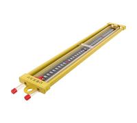 Hemobllo Manometro Pressione Differenziale a Tubo a U in Lega Indicatore Preciso ±2000Pa per Test Gas Naturale Strumento Compatto per Diagnostica Hvac e Sistemi a Gas