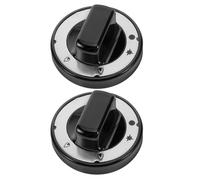 Hemobllo Manopole 2 Pezzi Resistenti alle Alte Temperature in ABS e Design Elegante e Antiscivolo per Fornelli a Gas e Forni Compatibili Griglie e Cucine Professionali Griglie Cucine Professionali