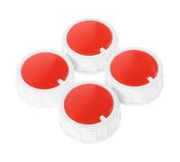 Hemobllo Manopole di Ricambio per Riscaldatore da Patio e Ventilatore Elettrico, Set 4 Pezzi Foro da 6 Mm, Manopole di Controllo Antiscivolo e Resistenti per Termoventilatori Bagno