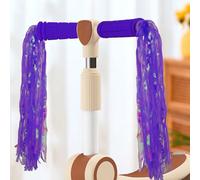 Hemobllo Manopole per Manubrio Bici Antiscivolo con Nastri Decorativi Coprimanopole per Mountain Bike Resistenti e Comode Accessori per Bici da Esterno Set 2 Pezzi Facili da Installare