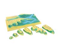 Hemobllo Mappa Dei Contorni Per Progetti Di Fiere Scientifiche Mappa Del Terreno Materiali Didattici Di Geografia Dimostrativo Di Geografia