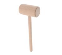 Hemobllo Martello da Intaglio Faggio per Lavori Falegnameria e Pelle Mazzuolo con Naturale Strumento Multifunzione per Progetti Diy e