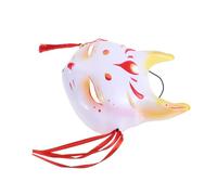Hemobllo Maschera Cosplay in Plastica Leggera con Design Dettagliato Faccia per Halloween Feste e Look e Affascinante