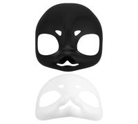 Hemobllo Maschera Pelosa da Fursuit in Plastica Bianca Non Dipinta Base per Testa Costume Animale Fai da Te Maschera Cosplay Teschio Realistico per Halloween Carnevale e Feste a Tema