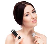 Hemobllo Massaggiatore Viso Coreano Elettrico 4 in 1 Tecnologia di Elettroplaccatura Avanzata in Abs, Facile da Usare la Cura del Viso a Casa