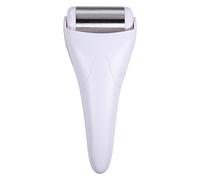 Hemobllo Massaggiatore Viso e Corpo Ice Roller in Acciaio Resistente Bianco Rotella Refrigerante per Cura della Riduce Rughe Gonfiore e Rossori e Tonificante per Viso e Zone Sensibili