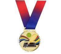 Hemobllo Medaglia di Tennis in Lega di Zinco Gancio per Premiazioni Sportive e Competizioni di Tennis, Medaglie Premio Compatte per Eventi e Tifo