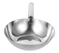 Hemobllo Mestolo in Acciaio Inossidabile per Cucina Manico Resistente e Superficie Liscia, Mestolo da Cucina Professionale per Ristoranti e Uso Domestico