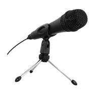 Hemobllo Microfono a Condensatore Usb Riduzione Del Rumore Per Pc e Giochi, Microfono Portatile Supporto Stabile, Per Streaming, Conference Call, Karaoke e Trasmissioni Live