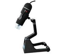 Hemobllo Microscopio Digitale Professionale USB con Ingrandimento LED Integrato e Braccio Flessibile per Riparazioni Ispezioni e Collezionismo