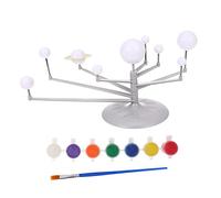 Hemobllo Modelli Di Proiezione Planetaria in Rotazione Del Cosmo Per Ragazzo Ragazza, Set Educativo in Plastica Durevole, Giocattolo Astronomico Didattico e Decorazione Scientifica