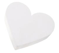 Hemobllo Modello di Torta a Forma di Cuore 20 CM X 7 CM in Schiuma Leggera per Decorazioni Torta Prima Comunione e Manichini per Preparare Torte