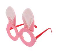 Hemobllo Montatura Occhiali Con Orecchie Coniglio per Occhiali Pasquali Divertenti e Leggeri per Accessori per Decorazioni e Foto per Attività Gruppo e Celebrazioni Festive