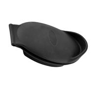 Hemobllo Morsetto per Ostriche in Silicone Ergonomico Strumento da Cucina Sicuro per Aprire Ostriche e Vongole Clip Antiscivolo per Crostacei Accessorio Nero per Appassionati di Pesce