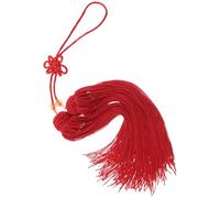 Hemobllo Nappa Cinese in Seta Ghiaccio Rosso per Arti Marziali Kung Fu e Tai Chi Decorazione Artistica per Spade e Prestazioni Sceniche Accessorio Tradizionale Versatile e Morbido