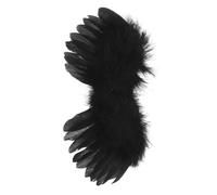 Hemobllo Nere per Costume Angelo e Adulto Accessori Morbidi e Confortevoli per Halloween Feste di Natale e Compleanni da Fata per Giochi di Ruolo e Cosplay