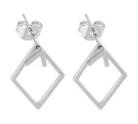 Hemobllo Orecchini a Bottone Pendenti in Lega Per Donna, Design Geometrico Minimalista, Accessorio Decorativo Elegante Per Uso Quotidiano e Occasioni Speciali