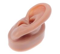 Hemobllo Orecchio Silicone Riutilizzabile per Piercing Simulazione per Negozio e Scuola Durabilità e Texture Eccellente