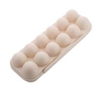 Hemobllo Organizer Per Uova Di Gallina in Plastica Contenitore Per Uova Con Coperchio Ribaltabile Per Frigorifero Custodia Organizzata in Cucina