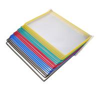 Hemobllo Organizzatore da Parete per Documenti A4 in Ferro e Pvc, Ottimizzazione Spazio e Resistenza, Design Moderno Versatile per Sale Conferenze ed Esposizioni Colore Casuale