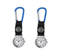 Hemobllo Orologio Con Bussola Da Alpinismo Da 2 Pezzi Con Design A Clip Orologio Facile Da Leggere Per Sport Allaria Aperta