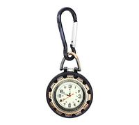 Hemobllo Orologio Con Fibbia Orologi Orologio Portatile Portachiavi Moschettone Reloj Deportivo Para Hombre Che Si Illumina Buio Da Tasca Per Esterni Appeso