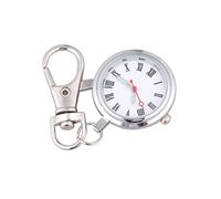 Hemobllo Orologio Da Tasca Al Quarzo Classico Numeri Grandi Portachiavi in Materiale Di Facile Da Leggere Buio Per Uso Quotidiano