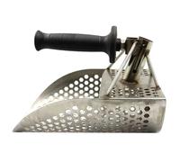 Hemobllo Pala da Scavo Metal Detector in Acciaio Inox, Argento