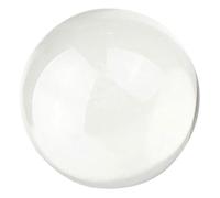 Hemobllo Palla da Giocoleria Trasparente Professionale per Spettacoli Acrobatici, Palla Chiara Resistente Non Danneggia le Mani