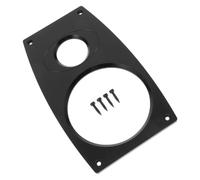 Hemobllo Pannello Griglia per Altoparlanti da 4 Pollici, Nero, ABS | Copertura Anteriore per Driver Doppi, Finitura Opaca Antiriflesso, Installazione a Clip, per Monitor da Studio