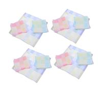 Hemobllo Panni Antiruttino Per Ragazzo Ragazza e Ragazzo Ragazza in Cotone 12 Pezzi Traspiranti Assorbenti Multiuso Per Salviette Antiruttino e Asciugamani Morbidi Motivi Colorati Per Uso Quotidiano