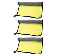 Hemobllo Panno la Pulizia Strumenti Musicali 3 Pezzi in Microfibra Morbida per Chitarra, Pianoforte, Violino e Ukulele, per Rimuovere Polvere e Macchie senza Lasciare Pelucchi, Cura