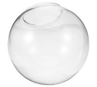 Hemobllo Paralume a Globo in Vetro Trasparente 1 Pezzo Diametro 150 MM per Lampadari a Sospensione e Applique da Parete Manutenzione Semplice