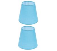 Hemobllo Paralume Di Ricambio in Tessuto Sky-Blue 5.5X5.5X5.1 Pollici 2 Pezzi Lampadario Paralume Per Lampada Da Tavolo Sospensione Decorazione Casa E Hotel