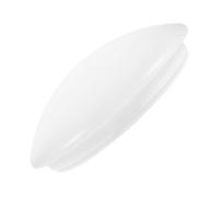 Hemobllo Paralume Diffusore di Luce Uniforme a Cupola Sottile 18 Cm in Acrilico Resistente Agli Urti Copertura Leggera per Soffitto per Camera da Letto e Ufficio per Plafoniera