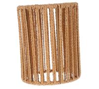 Hemobllo Paralume Lampada Soffitto in Carta Intrecciata Mano Sospensione Stile Naturale per Interni Compatibile con Portalampada per Camera Soggiorno e Ristorante