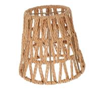 Hemobllo Paralume Sospensione in Intrecciata per Lampadario Soffitto Paralume Sostitutivo Leggero e Resistente Hotel e Agriturismo Compatibile con Lampadine