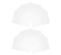 Hemobllo Paraurti Trasparenti per Mobili in PU Autoadesivi Strisce Anticollisione Invisibili per Porte e Maniglie Set da 50 Pezzi per Cucina Camera da Letto e Ufficio Protezione