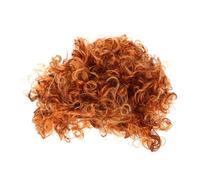 Hemobllo Parrucca Corta Riccia per Donna Afro Corta Riccia Capelli Finti Stile Africano Adatto Feste Maschere Teatro Cosplay Bassa Manutenzione Vestibilità