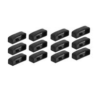 Hemobllo Passanti per Cinturino in Silicone da 22 MM Set da 12 Pezzi Anti-Smarrimento per Smartwatch Anelli Resistenti e Impermeabili per Cinturini Sportivi Compatibili e Leggeri per