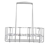 Hemobllo per in Metallo Maniglia Organizer per Bottiglie Portabottiglie per Trasporto e Conservazione Birre Design per Feste e Bbq