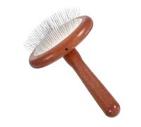 Hemobllo Pettine in Legno Per Animali Domestici Per Cani Spazzola Per Toelettatura Pettine Per Cardatura Per Tappeti Spazzola Per Cardatura Con Punte Lunghe Pelo Corto Toelettatura Per