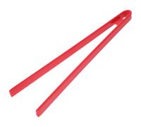 Hemobllo Pinza da Cucina in Silicone Ergonomica Rosso Antiscivolo per Servire e Grigliare Strumento Resistente al Calore per Barbecue Insalate e Cottura Facile