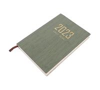 Hemobllo Planner Accademico Portatile Scuro con Inglese Agenda Mensile e Libro Appuntamenti per Gestione e Organizzazione Quotidiana
